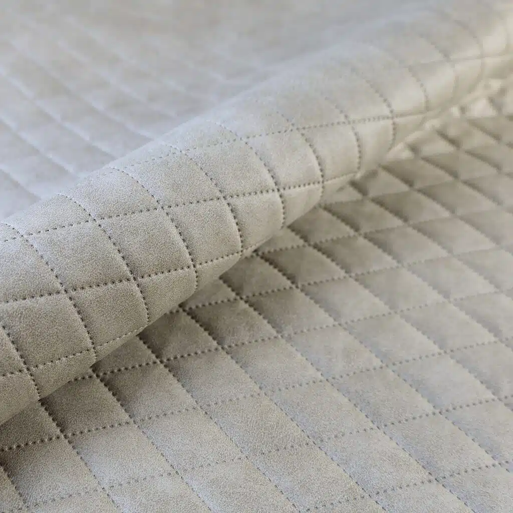 beżowa tkanina pikowana Preston